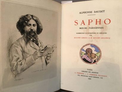 DAUDET (Alphonse). Sapho. Moeurs parisiennes. Paris, Librairie des Amateurs - A....