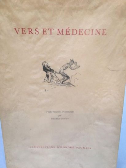 [MÉDECINE].GUYOT (Charly), éd. Vers et médecine. Bâle, Société pour l'Industrie chimique,...