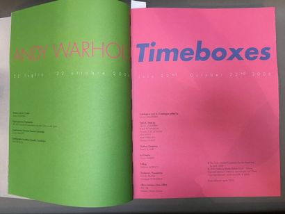 WARHOL (Andy). Timeboxes. Catalogo a cura di Gianni Salvaterra. Milano, Federico...
