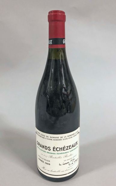 null 1 bouteille GRANDS-ÉCHEZEAUX, 
DRC 
1989
