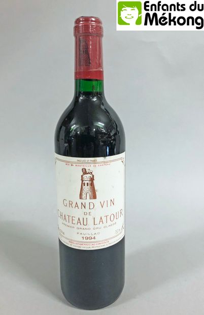 null 1 bouteille Château Latour, 1° cru, Pauillac 1994 (els,ela, J)