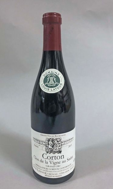 null 1 bouteille CORTON 
"Clos de la Vigne aux Saints", 
L. Latour 
2013
