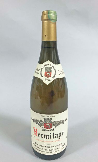 null 1 bouteille HERMITAGE 
blanc, 
JL Chave 
1994
