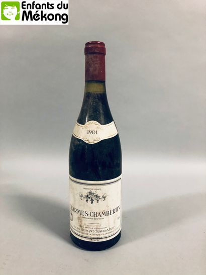 null 1 bouteille Dupont-Tisserandot Charmes Chambertin Grand cru 1984 (et, J)