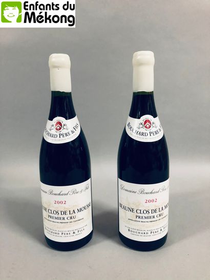 null 2 bouteilles Bouchard Père et Fils, Beaune, "Clos de la Mousse 1er cru" 200...