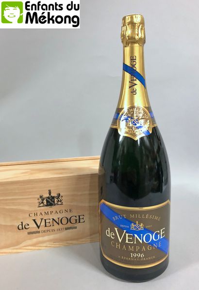 null 1 magnum Champagne de Venoge 1996 cb