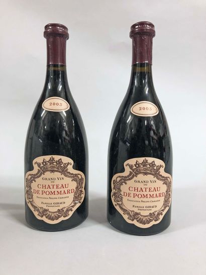 null 2 bouteilles POMMARD 
Château de Pommard 
2003
