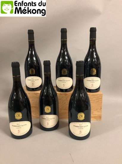 null 6 bouteilles Domaine Coste-Caumartin, "Pommard 1er cru", La Refène 2017