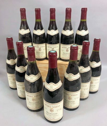 null 12 bouteilles BOURGOGNE 
"Plant Noble-Jalousées" 
Michel Saban 
1997
 (els)