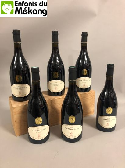 null 6 bouteilles Domaine Coste-Caumartin, "Pommard 1er cru", La Rèfene 2017