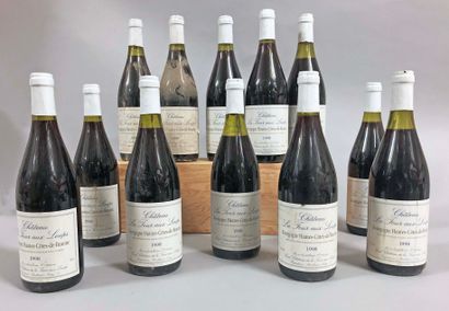 null 12 bouteilles HAUTES CÔTES DE NUITS 
Château La Tour aux Loups 
1996
 (ea, ...