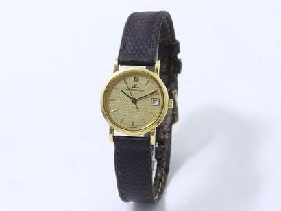 JAEGER LECOULTRE. Ladies' wristwatch in 750-thousandths...
