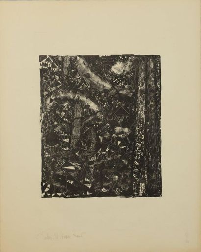 Fahrelnissa ZEID ou Fahr-el-Nissa ZEID (1901-1991) Composition - une aux spirales...