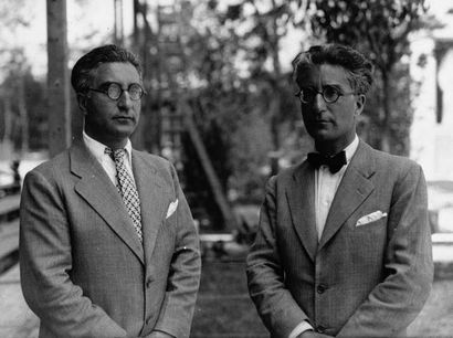 Jan et Joël MARTEL (1896-1966) Calepinage des terrasses, 1924
India ink and graphite...