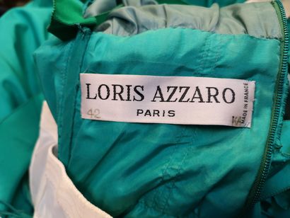 null LORIS AZZARO Paris, Made in France, circa 1970-1980

Robe de cocktail en taffetas...