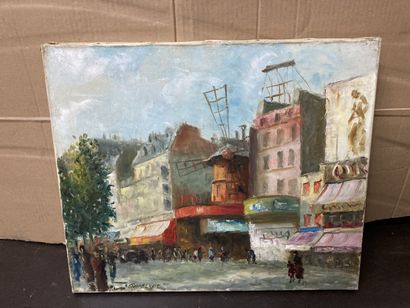null 
Moulin Rouge 




Oil on canvas




Signature door at bottom left A Swimberge




46...
