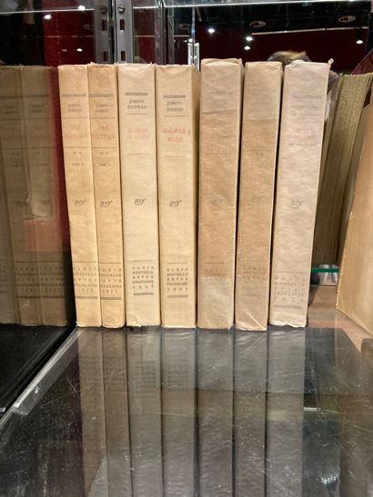  7 volumes Joseph Conrad (en l'état) 