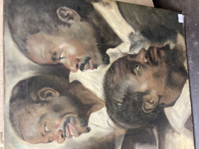 null 
Four Nubian studies




Oil on canvas




MICHIELS signature plate in the lower...