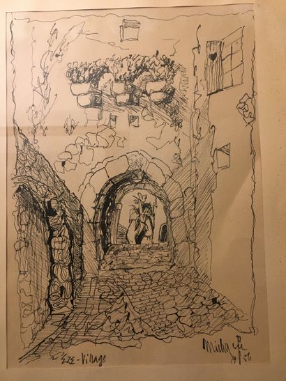 null MICHAU, XXème

Vue de Eze

Encre, 31x22 cm