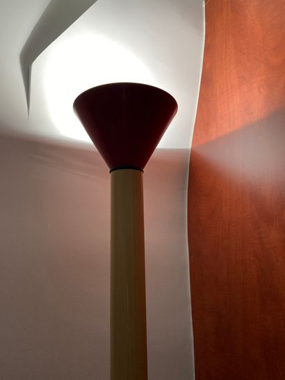  Artemide, Callimaco Model, Ettore Sottsass 
Halogen floor lamp, modern design, H:...