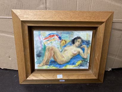 null 
School 1900




Female nude 




Pastel 




28 x 20 cm




It includes 




Female...