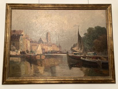 null R. Weber

Port view, Market view

Pair of oils on canvas mounted on cardboard...