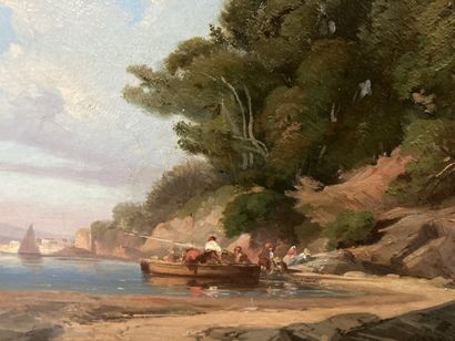 null 
School of the XIXth century




Marine, southern view




Oil on canvas




Signature...