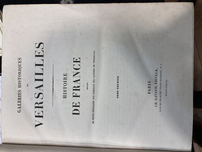 null 
Galerie historiques de Versailles, 6 vol accidentés

vendus en l'état


