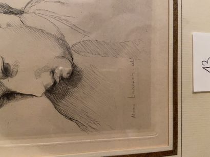 D'après Marie LAURENCIN Portrait d'homme 

Point sèche 

15,5 x 12 cm

27 x 23 c...