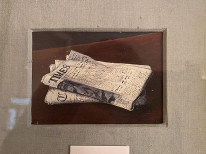 FULCO DI VERDURA (1898 -1978) "News Paper"

SBG 

6 x 9 cm 

18,5 x 20 cm