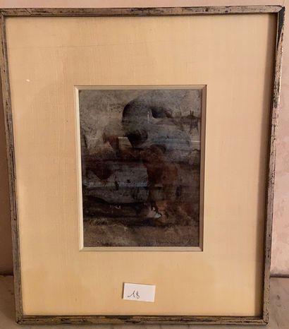 Marie Laure de NOAILLES Composition 

Encre signée en bas à droite 

19 x 14 cm 

37...