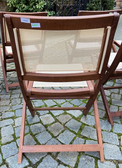null Six chaises de jardin

Moderne

84 x 53 x 40 cm

(vendu en l'état)

(GARDE-MEUBLE...