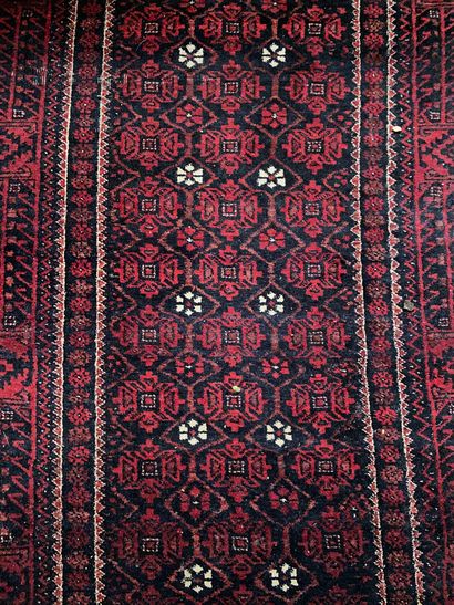 null Set of carpets including : 

carpet with animal decorations on a red background

172...