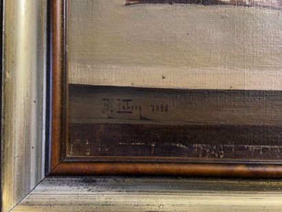 null Nature morte

Huile sur toile

Signé en bas à gauche et daté 1888

38 x 46 cm

(vendu...
