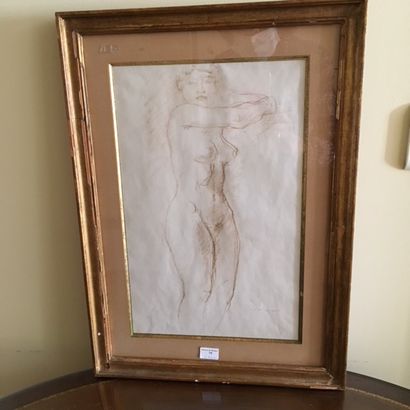 null C. DESPIAU_x000D_ (French)

Female Nude_x000D_ (in French)

Pencil drawing signed...