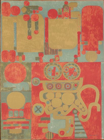 null PIERRE COURTIN (1921–2012)

Navigation - Clos. 

Deux lithographies en couleurs...