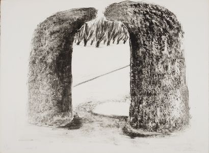 null Ivor ABRAHAMS (1935-2015)

Arch I – II- III- IV, 1971

Lithographies signées,...