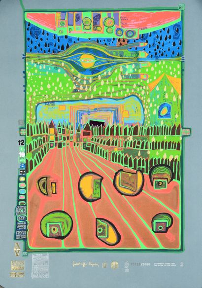 null Frederick HUNDERTWASSER (1928-2000)

Look at it on a rainy day

Coffret valise...