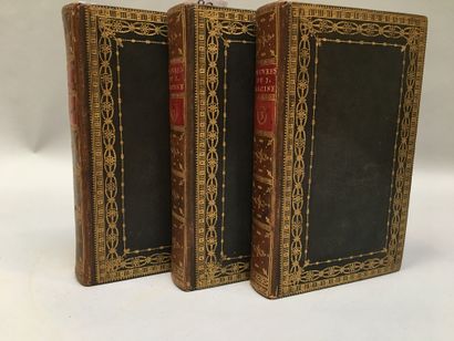 null racine (Jean). Œuvres. A Paris, De l’Imprimerie de Didot l’Aîné, 1784. 3 volumes...