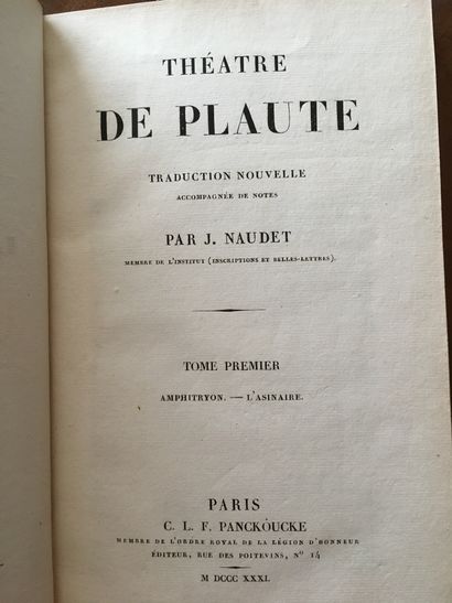 null Bibliothque latine France, on y joint Cours d'histoire de France (3 Žtagr...