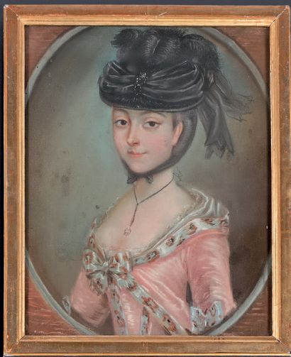 Jean-François DURAND (Nancy 1731-1778) Alexandrine Charlotte Xavière de Baudios de...