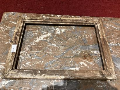 null 
Gilded and stuccoed wooden frame, splinters, missing parts

Sight size 38 x...