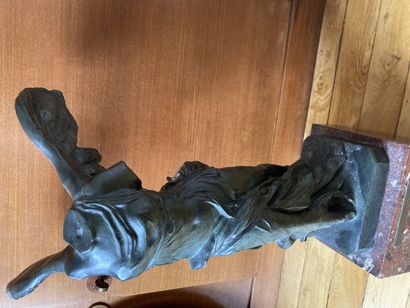 null Victory of Samothrace in bronze1937, press prize to Maryse Bastié

H (total):...