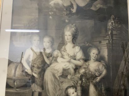 null D'après Boenner, daté 1777

Portrait d'Anne Charlotte de Montmorency et ses...