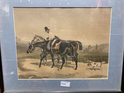 null 
Set of six engravings on the equestrian theme

Lot sold as is
