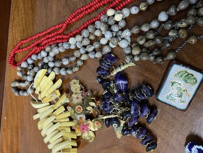 null Lot of costume jewellery (sold as is)