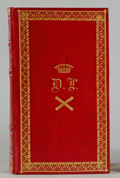 null ALMANACH Royal et National pour l’an 1835. Paris, chez A. Guyot et Scribe, 1835,...