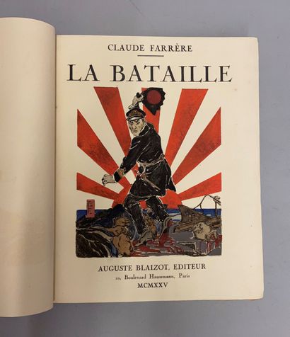 null FARRÈRE (Claude). La Bataille. Illustrations de Charles Fouqueray. Paris, Auguste...