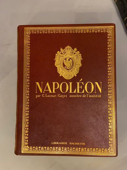 null LACOUR-GAYET. Napoléon. Sa vie, son œuvre, son temps. Hachette, 1921, 

reliure...