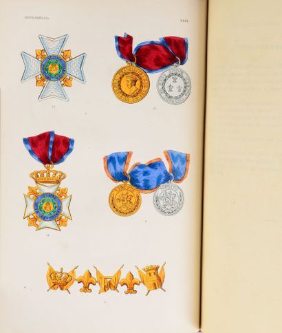 null WAHLEN (A.). Ordres de chevalerie et marques d’honneur. Bruxelles, Librairie...